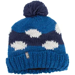 Accessoires Fluffy Check Cap beanie in Blau BLAU L