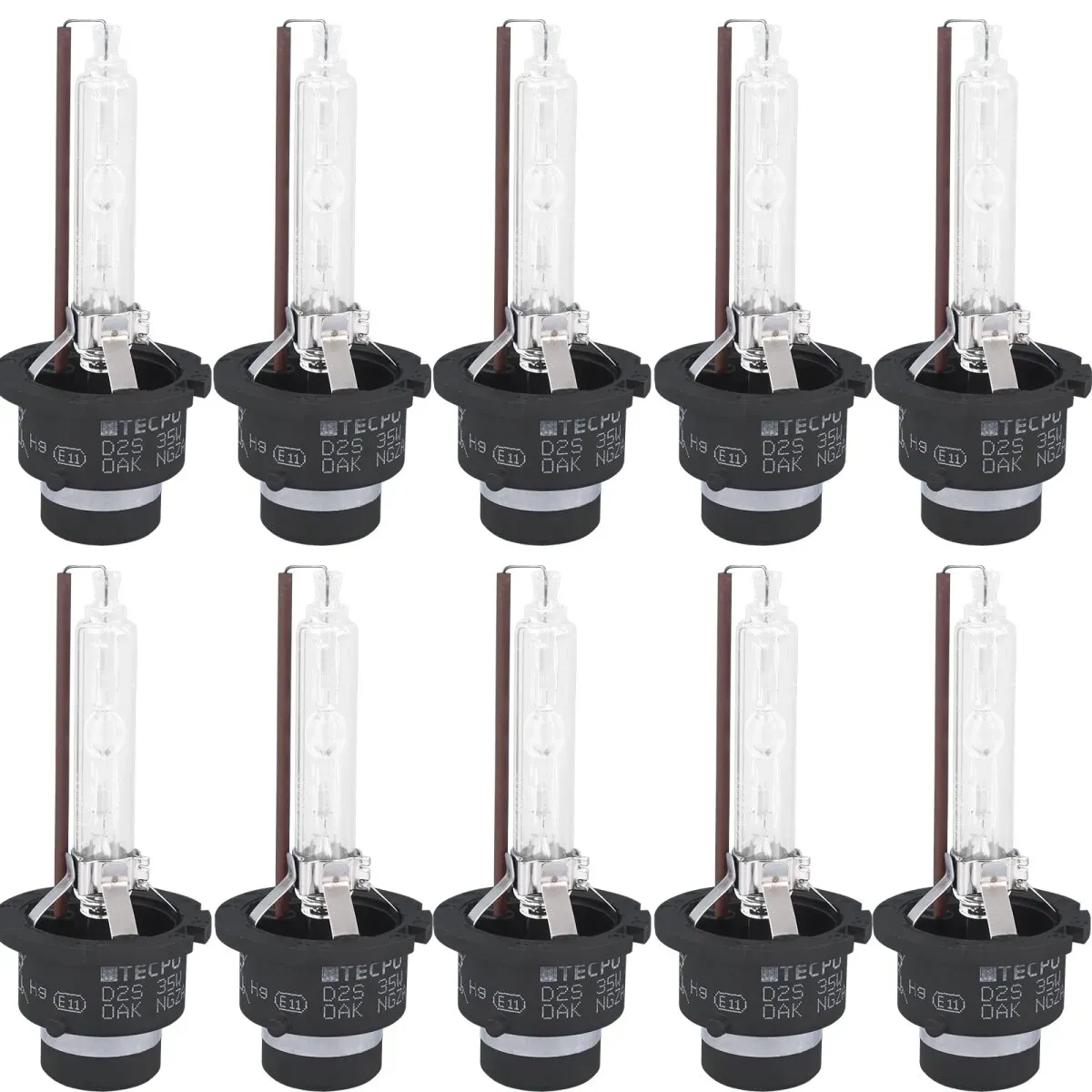 10x TECPO Xenon-Brenner, D2S, 12V-35W, 4300K