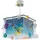 Dalber 63352 - Kinder-Hängelampe Rocket 1xE27/15W/230V - Blau