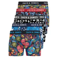 Jack & Jones Boxershorts Jacvel (5-St., 5er Pack) gute Passform durch elastische Baumwollqualität L