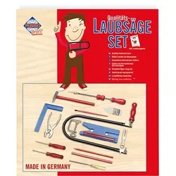 Laubsäge Set im Buntkarton