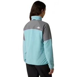 The North Face Glacier Fleece Mit Durchgehendem Reißverschluss - Blue Eclipse / Smoked Pearl - M