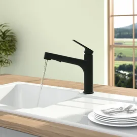 Villeroy & Boch Junis Sky Shower Einhebelmischer Schlauchbrause Matt Black