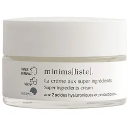 Minimalistisch die Creme mit den Superzutaten