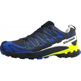 Black/Surf The Web/Safety Yellow UK 8 Blau 42