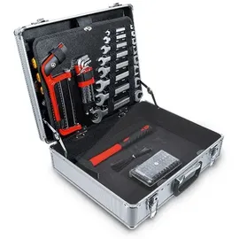BGS Werkzeug-Satz im Alukoffer 129-tlg. Silber