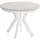 WFL GROUP Runder Esstisch 100 x 77 x 100 cm beige