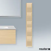 Duravit L-Cube Regalelement vertikal, 5 Fächer, 180x180x1400mm, LC120607171,