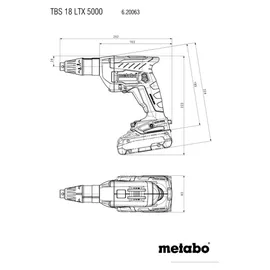 Metabo BS 18 LTX BL 5000 620063540