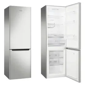 Amica KGC 15494 E Kühl-Gefrierkombination (250 l, 1800 mm hoch, Edelstahl)