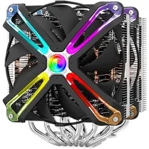 Zalman CNPS20X CPU-Kühler, (165 mm), CPU Kühler Schwarz, Silber