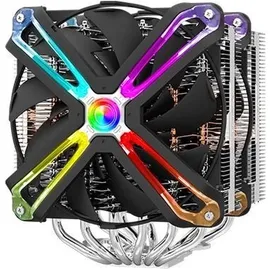 Zalman CNPS20X CPU-Kühler, (165 mm), CPU Kühler Schwarz, Silber