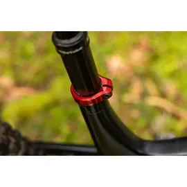 oak components Sattelklemme Orbit 34,9 mm Rot