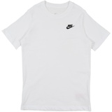 Nike Sportswear T-Shirt Kinder 100 white/black M 137-147 cm