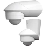 Grothe 94532 Aufputz PIR-Bewegungsmelder 360° Relais Weiß IP55