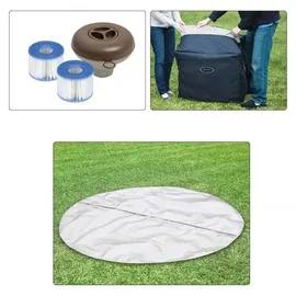 Intex PureSpa Bubble Ø 236 x 71 cm grün