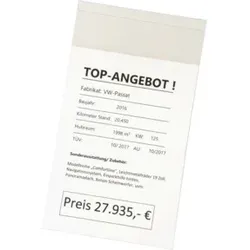 Eichner Preisblatt-Tasche A4 für Sonnenblende