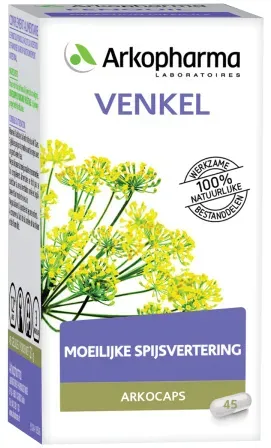 Arkopharma Arkocaps Fennel Verdauung 45 Kapseln