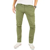Yazubi Chino Hose Kyle in Khaki | Gr.: W33/L30