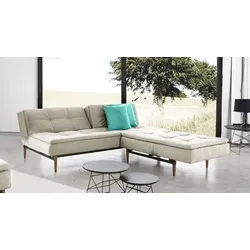 Schlafsofa Carol Kunstfaser H:82cm/B:210cm/T:91cm Relaxfunktion kolonial