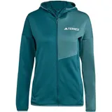 adidas Terrex XPR Light Fleece Laufjacke Petrol S