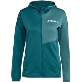 adidas Terrex XPR Light Fleece Laufjacke Petrol S