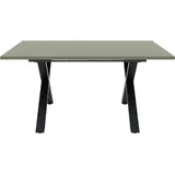 Mäusbacher Ausziehtisch 210 x 75 x 0 cm grün/schwarz