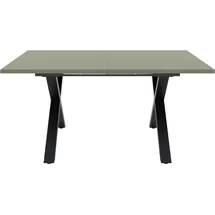 Mäusbacher Ausziehtisch 210 x 75 x 0 cm grün/schwarz