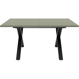 Mäusbacher Ausziehtisch 210 x 75 x 0 cm grün/schwarz