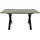 Mäusbacher Ausziehtisch 210 x 75 x 0 cm grün/schwarz