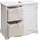 Mendler Waschbeckenunterschrank 60 x 65 x 31 cm Weiß