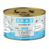 Grau Adult Getreidefrei x 200 g - Lachs, Makrele