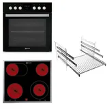 Bauknecht HEKO STAR4.3 EX + Glaskeramikkochfeld 4 Kochelemente