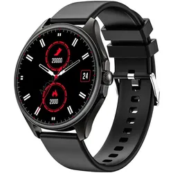 Smartwatch Rund IP67  402 (dunkel-metallic)