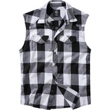 Brandit Textil Brandit Checkshirt Hemd, schwarz/weiß