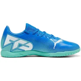 Puma Future 7 Play IT hyperlink blue/mint/puma white 44