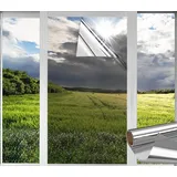 Wärmeschutzfolie Mit 99% Sonnenschutz, Spiegelfolie Für Fenster, Anti-Kratz PET-Material Für Innen & Außen