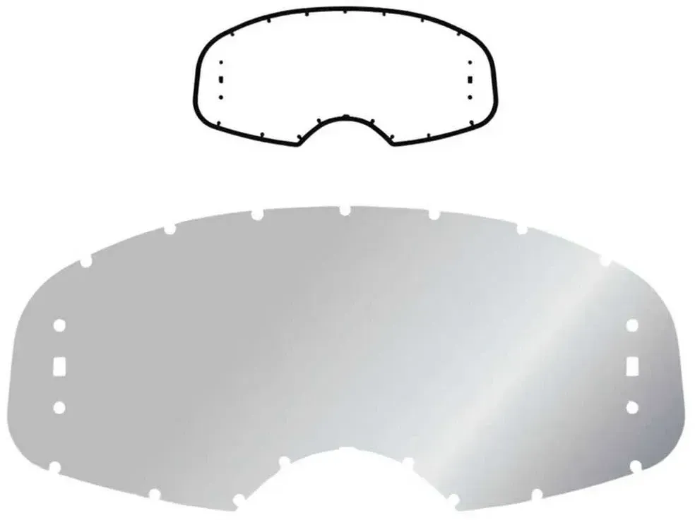 Armor Vision Roll Off Rip ́n ́roll Platinum Ersatzlinsen - Clear - CAT0