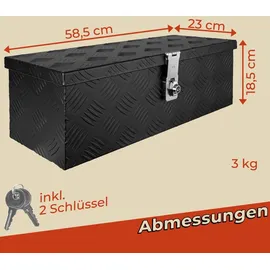 Trucky Deichselbox D025 Schwarz