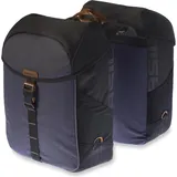 Basil Miles Double Bag black/slate