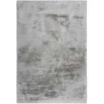 Kayoom Hochflor-Teppich Emotion 525, rechteckig, Höhe: 27 mm, Fell Haptik, weich kuschelig, alle Räume silberfarben 80 cm x 150 cm x 27 mm