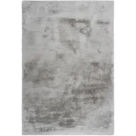 Kayoom Hochflor-Teppich Emotion 525, rechteckig, Höhe: 27 mm, Fell Haptik, weich kuschelig, alle Räume silberfarben 80 cm x 150 cm x 27 mm