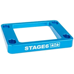 Membranblockspacer 5° Neigung AM6 / Derbi Stage6 Blau