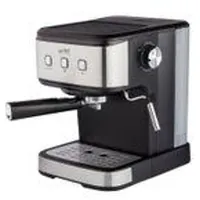 First Austria TZS First Austria Espresso Siebträgermaschine schwarz + 2-in-1 Messlöffel und Tamper
