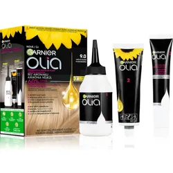 Garnier Olia Big Kit Permanent-Haarfarbe Farbton 9.0 Light Blond