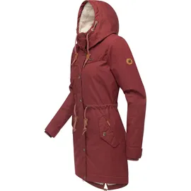 Ragwear Winterjacke "YM-Canny", Damen, Gr. M (38), orange (terra), Außenmaterial: 65% Polyester, 35% Baumwolle. Innenfutter: 100% Polyester.