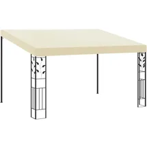 vidaXL Wand-Pavillon 3 x 4 m Creme