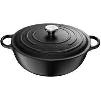 Le Creuset Signature La Marmite Bräter 28 cm schwarz matt