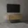 doporro F02 TV-Lowboard 160 cm Braun Holz