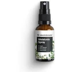 Melatonin Spray Neutral – 0,5 mg Melatonin pro Tagesdosis – mit Vitamin B1 und B6 – 30 ml, vegan, in Deutschland produziert 30 ml